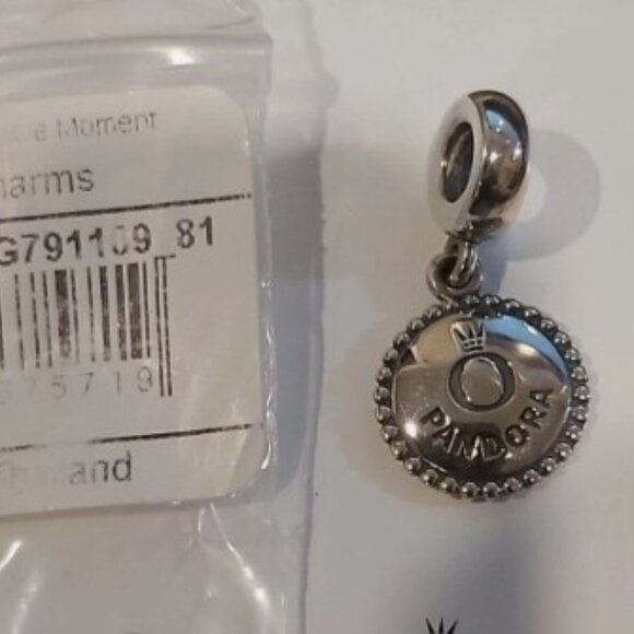 Authentic PANDORA Sterling Lucky Charms Dangle Charm ENG791169_81 USA EXCL - Picture 3 of 7